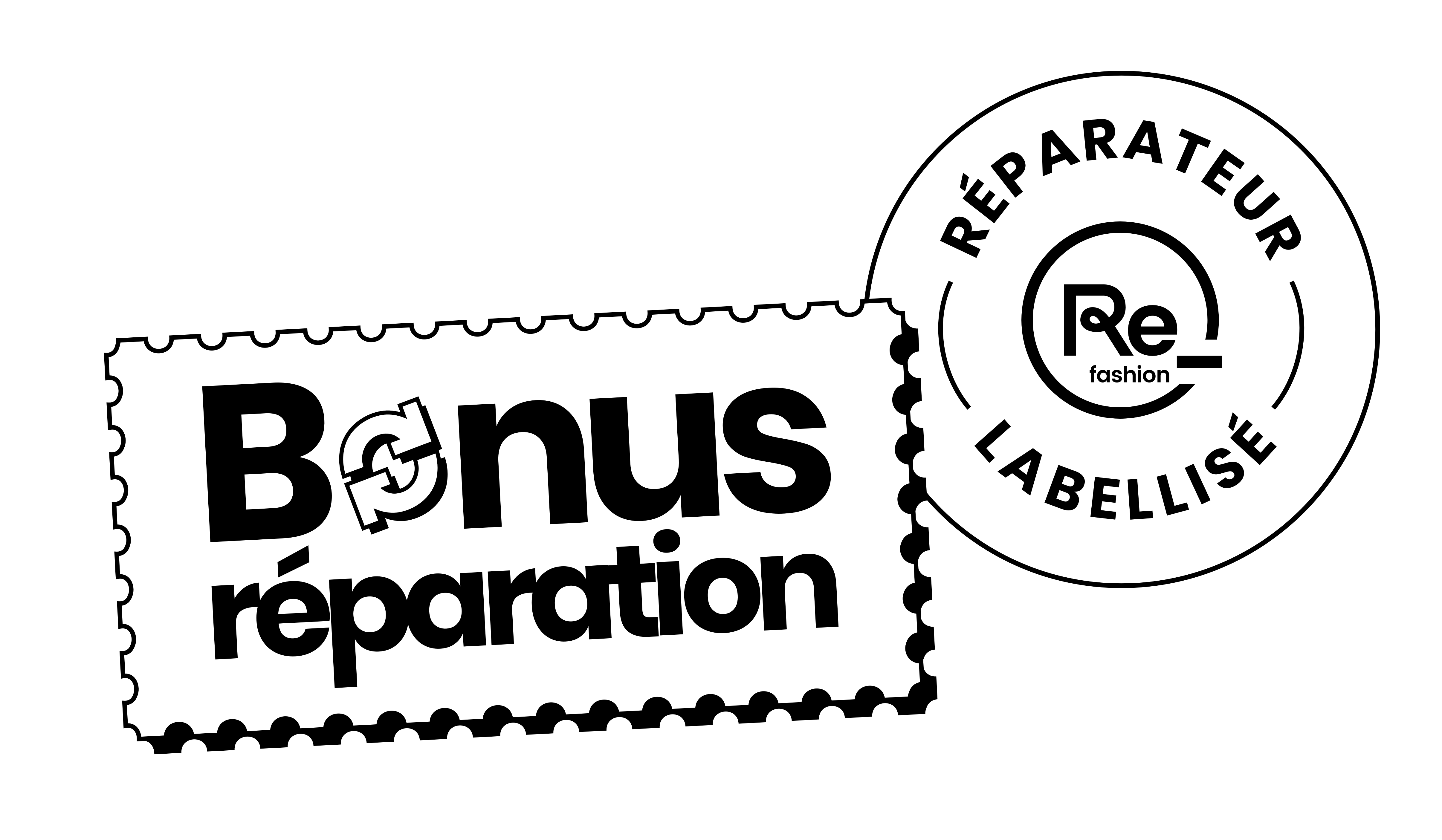Logo Bonus Réparation — réparateur labellisé